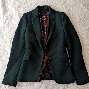 Zara green blazer